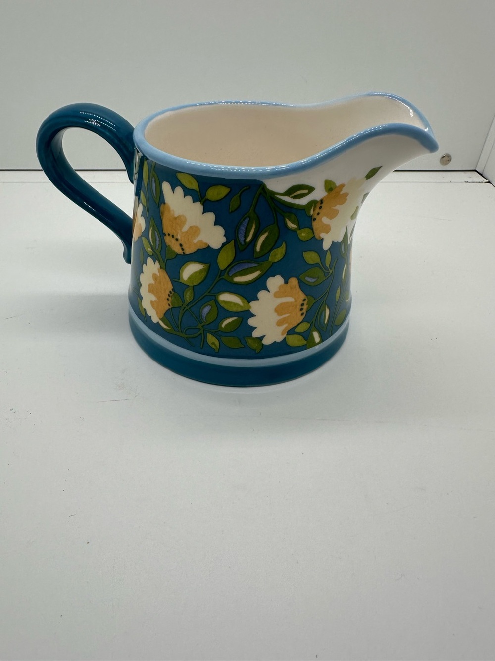 Kim Parker Home~ Chicory Hymn Spode ceramic Cream and Sugar Set - Picture 2 of 10